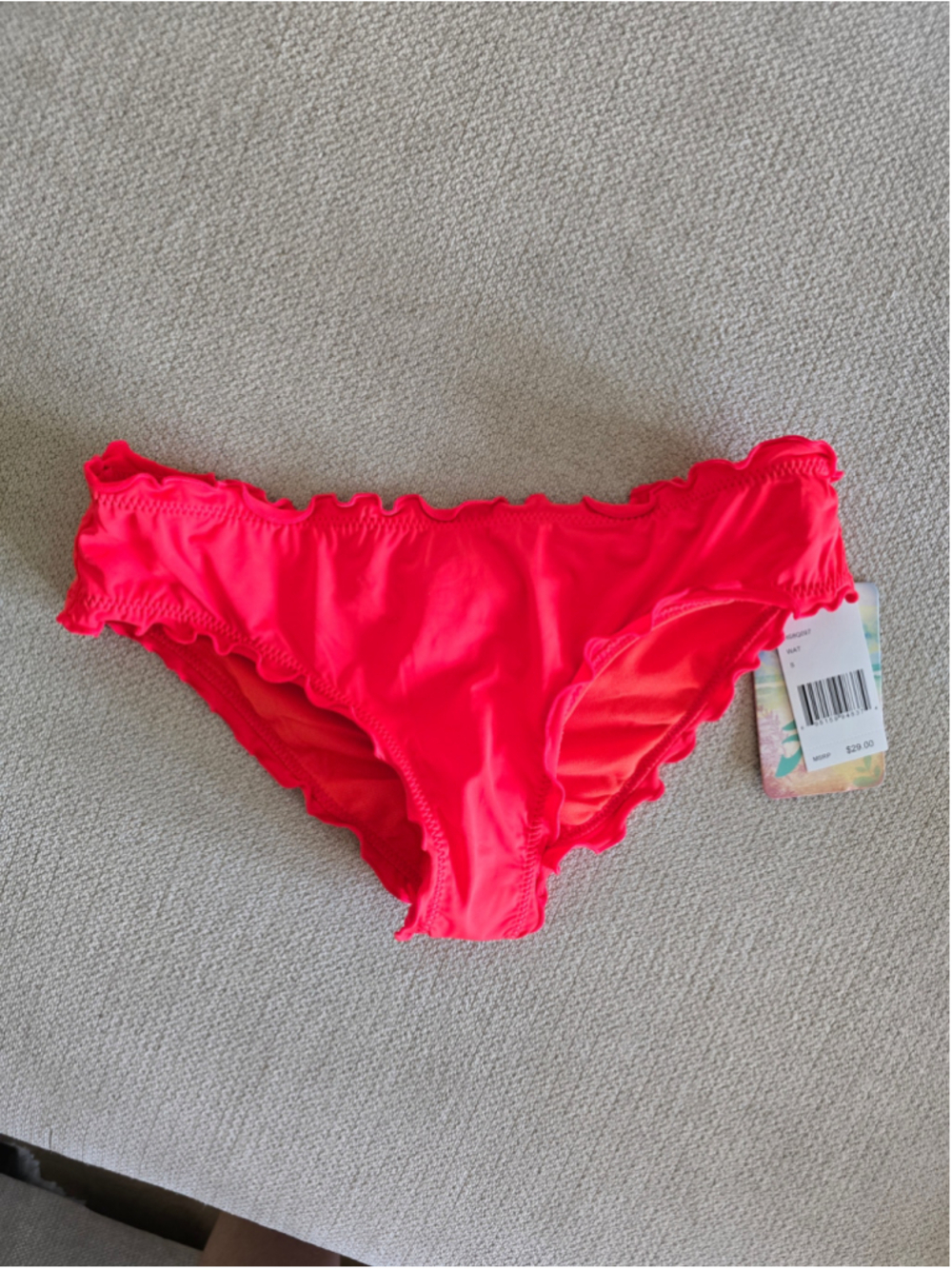 NWT Hobie Bikini Bottoms with Ruffles Size Small